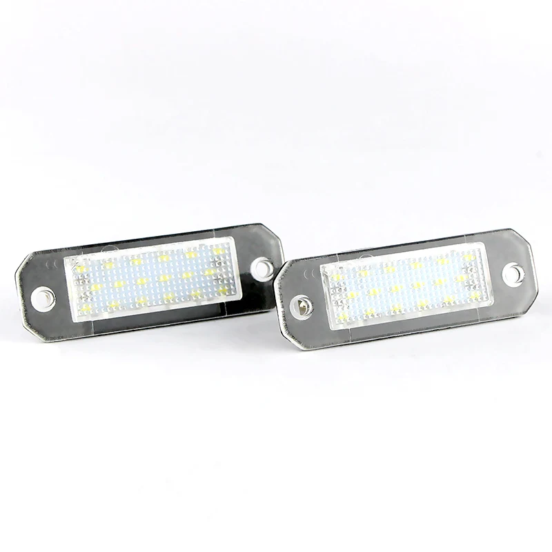 10PCS For VW T5 T6 Transporter Caravelle Multivan California Transvan Caddy Passat White LED License Number Plate Lights Lamp view 6