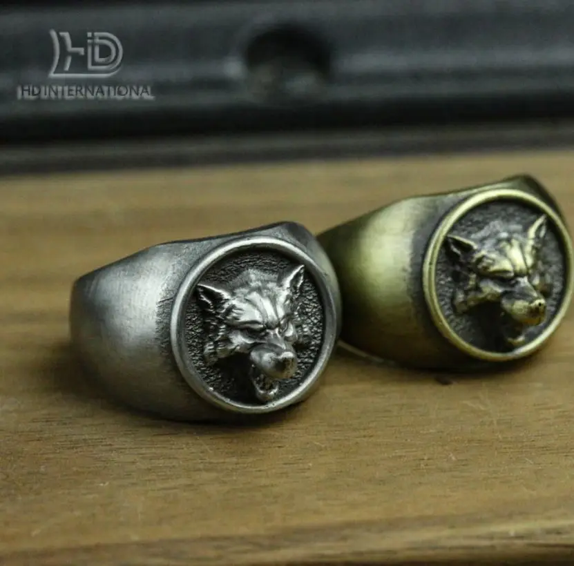 Werewolf Ring Totem, Werewolf Ring,Animal Jewelry, Wolf Ring Werewolf