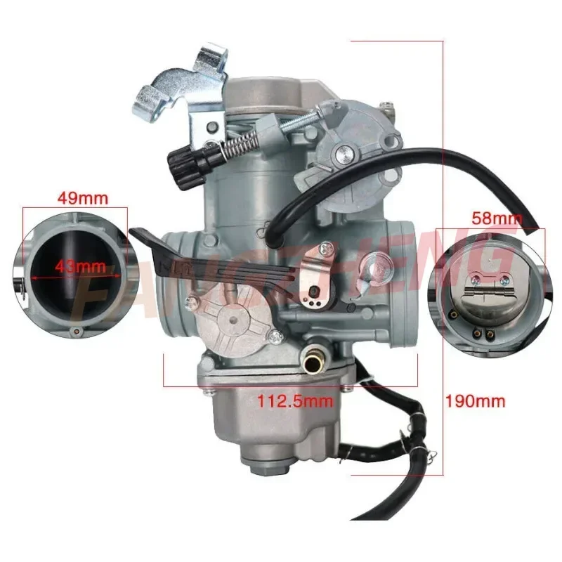 Carburetor Carb For Honda Xr600 Xr600r Xr 600 R 16100-Mn1-681 1988-2000 XR400R XR400 XR650R Motorcycle Accessories 16100-MBN-673