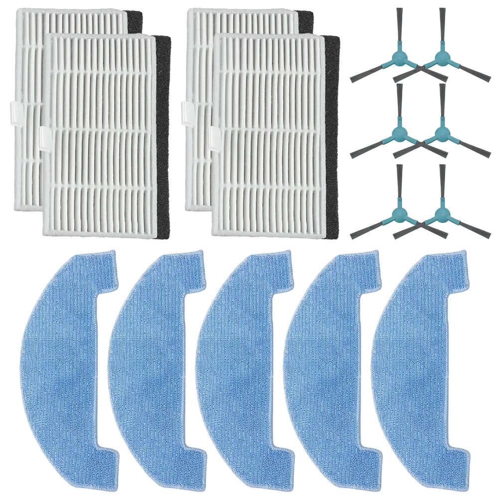 Side Brush HEPA Filter Mop Pads Kit For Honor Choice Robot Cleaner M1 Vacuum Parts Accessories Replacement