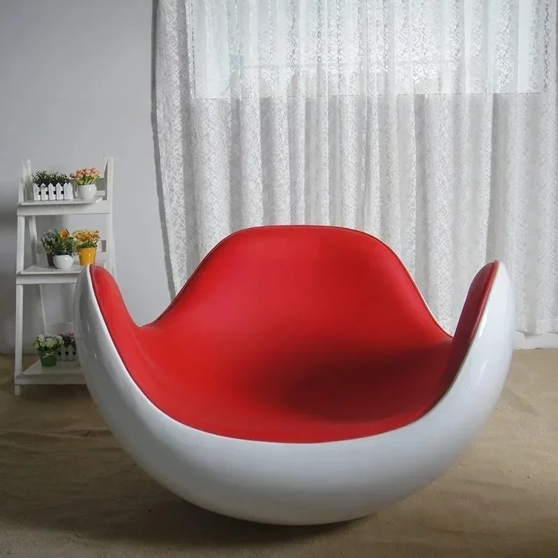 TTTumbler Chair Fashion Rocking Creative Leisure Recliner PlacentaLazy FRP Couch