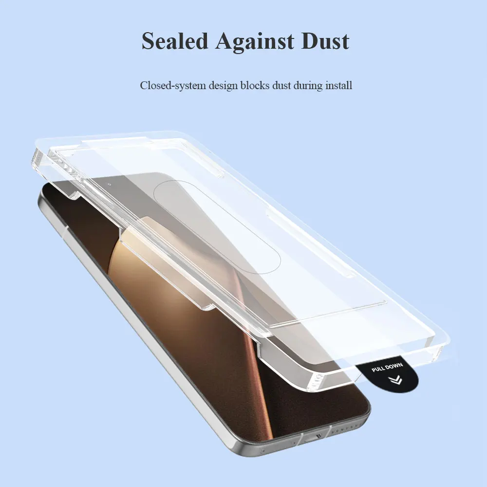 Lereach für Xiaomi 17T Pro 17 T 15T Pro Mi 14T Pro Gehärtetes Glas Schutzfolie Staubfreies Ausrichtungssystem Auto-Saugung 0,3mm – Detail 2