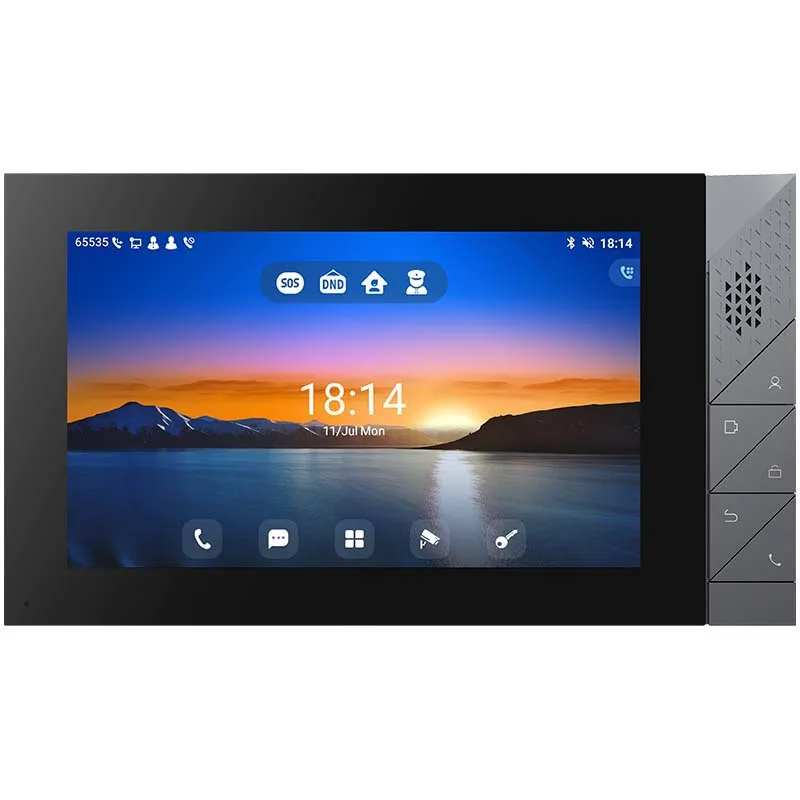 Fanvil i55A New 7 Inch 1080P SIP Video Intercom Display PoE Powered Hands-free Real-Time Video Door Phones With Android 9.0 OS