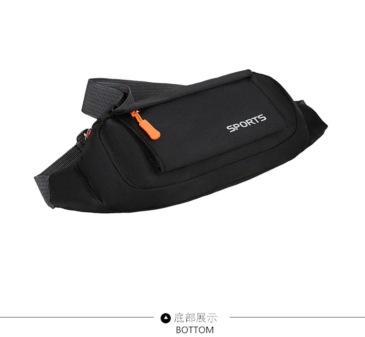 Outdoor fitness portable crossbody bag Waterproof Outdoor Sports Bag Canvas Pouch Waist Bag Fanny Pouch Crossbody Male BananaBag image 3