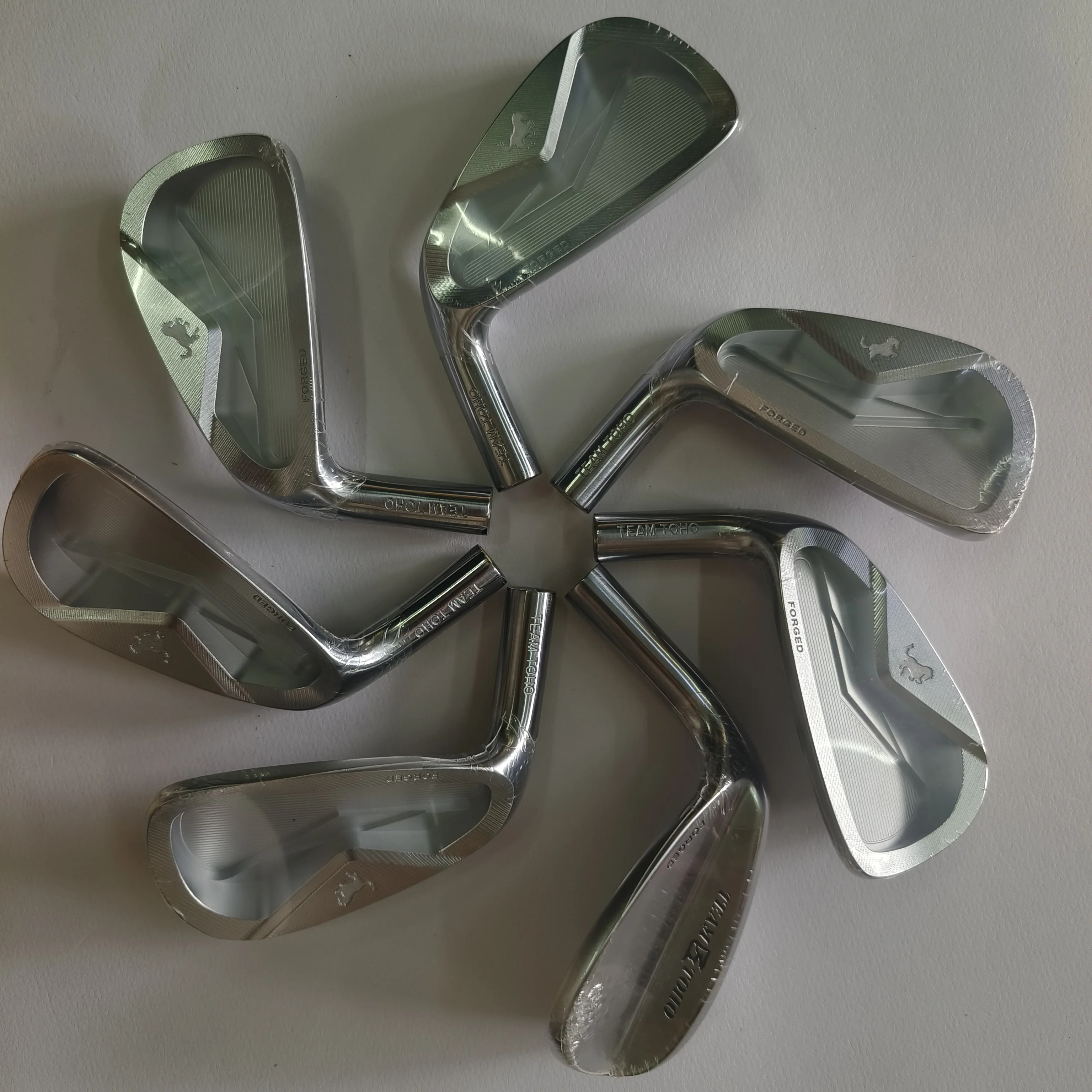 Golf Club Set TEMO TOHO Iron Set heads Forged CNC Golf Iron,Set of 5-P and 52 deg golf wedge Seven in Total