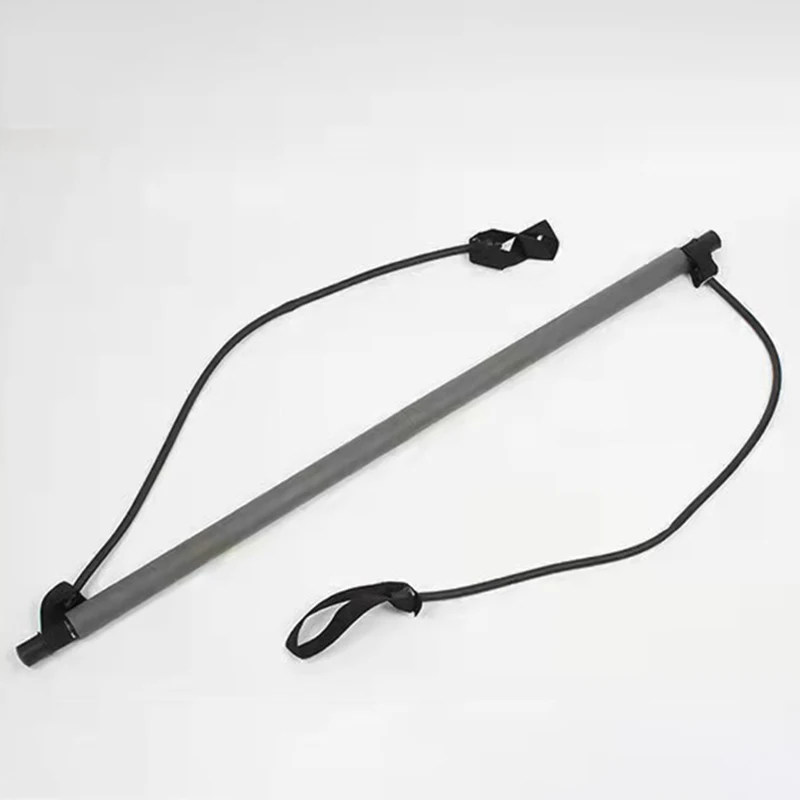 Bastone fitness multifunzionale, attrezzatura per pilates, yoga, allenamento per lo stretch domestico, dispositivo di tensione, corda di tensione