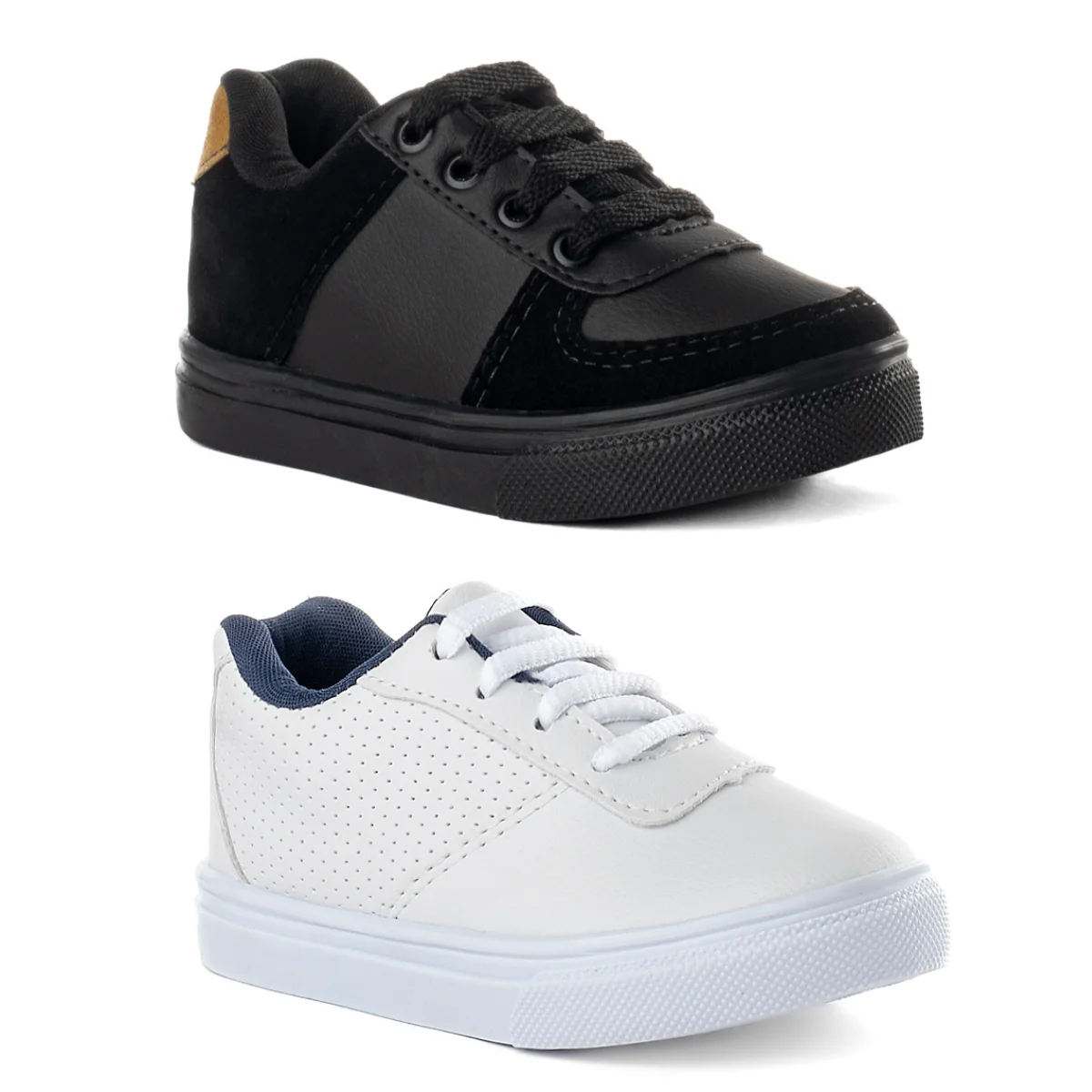 2 Pairs School Casual Funfy Men's Sneakers Kit