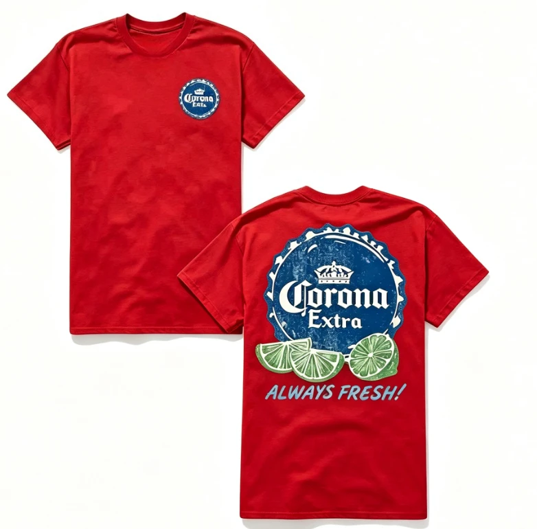 2026 Vintage Bottle Cap Lime Fruit Graphic T-Shirt Oversized for Kids Adults, Distressed Print Casual Short Sleeve Tops