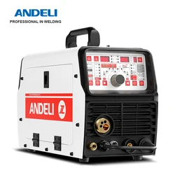 ANDELI Multifunctional MIG Welders TIG/MIG Pulse/MMA/CUT/COLD 5 in 1 Semi-automatic Welding Gas Gasless Welding Aluminum Welder