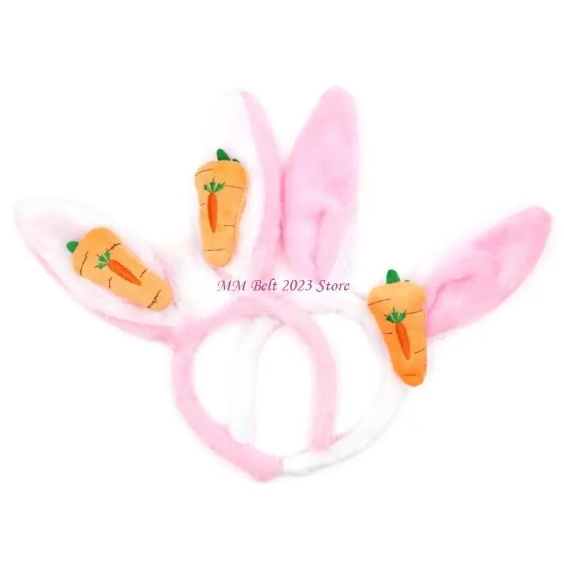 49me króliki cosplay makijaż pałąk na głowę słodkie wielkanocne nakrycia włosów opaski do włosów na nakryciu włosów na przyjęcie