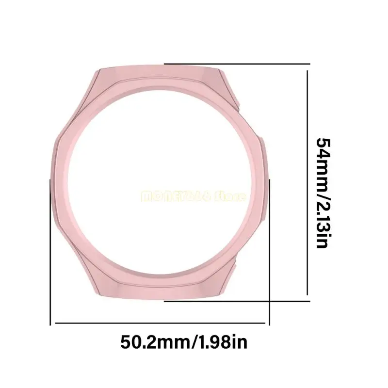 F62C Modern Protective Shell Cover For 46mm Digital Watch Dustproof Reinforced PC Material