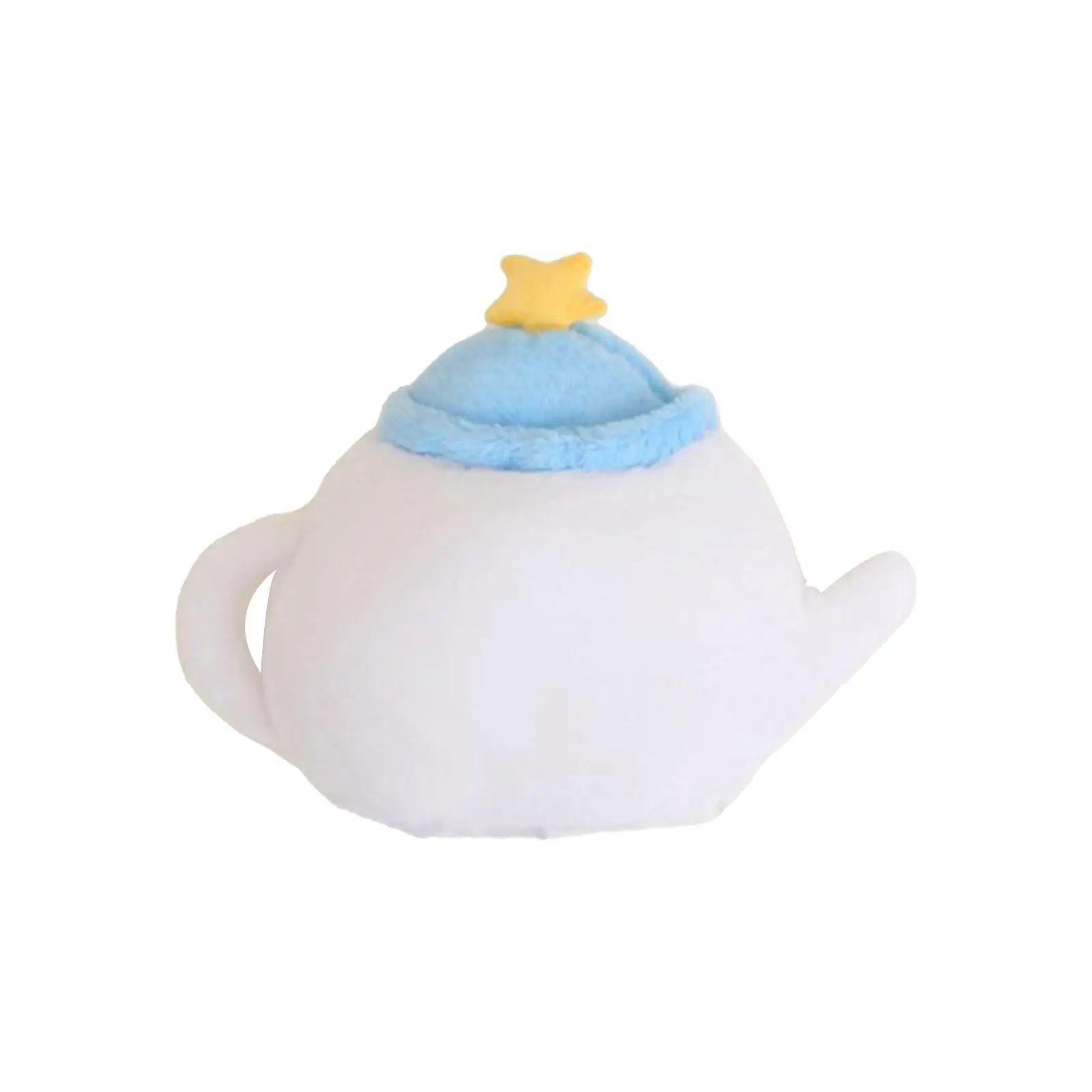 

Teapot Funny Plush Hat Adults Children Headpiece Decoration Warm Headgear Photo Prop Headband Cap for Dress up Cosplay Event
