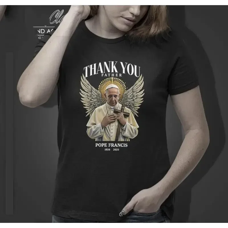 Thank You Father Rip Pope Francis T Shirt Cotton All Size S 4Xl El774