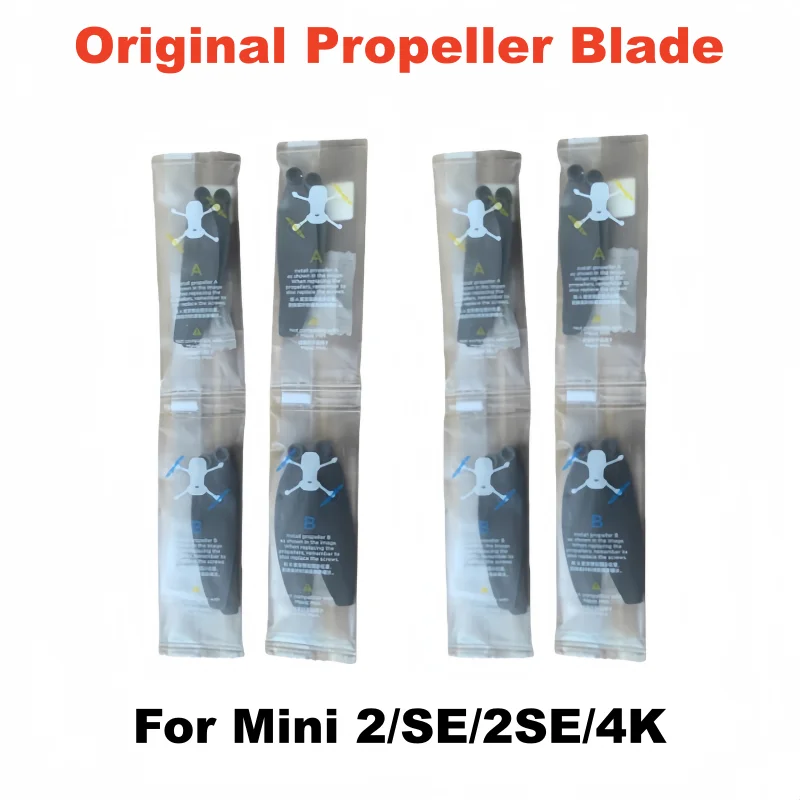 Hoja de hélice Original para Mini 2 Series, piezas de reparación de drones, alas plegables de liberación rápida de repuesto para DJI Mini 2/SE/4K/2 SE
