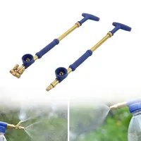 High Pressure Air Pump Manual Sprayer Adjustable Drink Bottle Spray Head 2 Nozzle Garden Watering Tool Sprayer Agriculture Tools