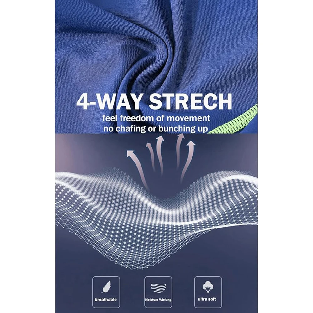 ZONBAILON Thermal Underwear for Men with Open Front Long Johns Mens Base Layer Cold Weather Bottoms Leggings