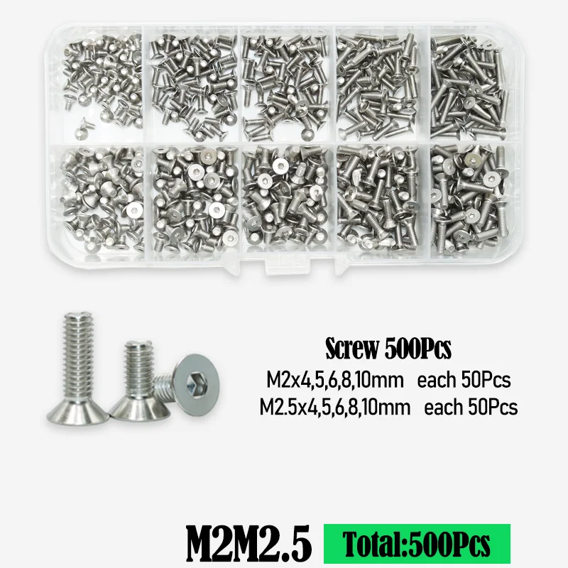 Sechs kant Innen sechs kant Innen sechs kant schraube Mutter m2 m3 m4 m5 m6 Inbus maschinen schrauben din7991 Edelstahl Möbels ch rauben – Detail 11