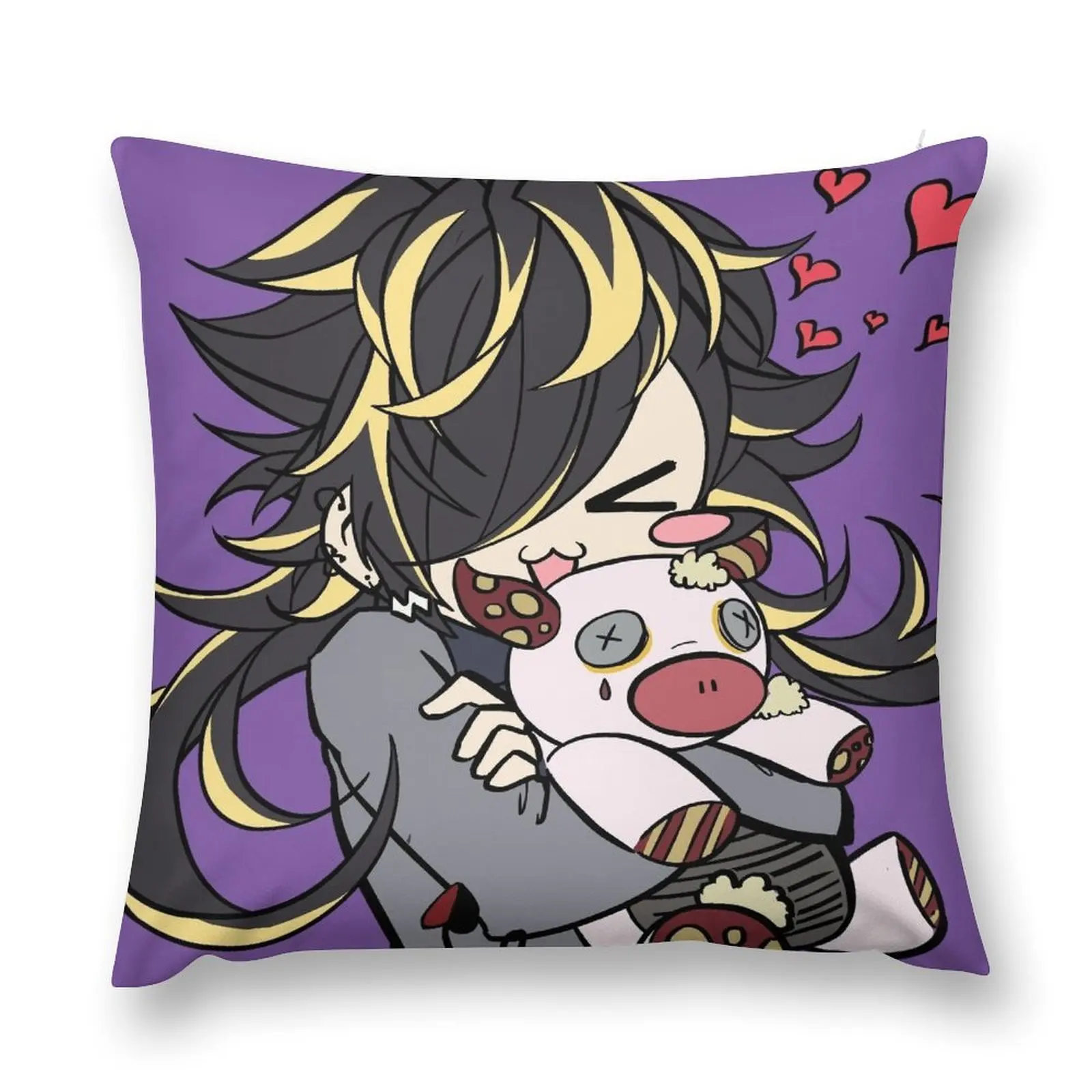 Jyushi & Amanda (Hypnosis Microphone) Throw Pillow Pillow Case Christmas Decorative Cushions pillow