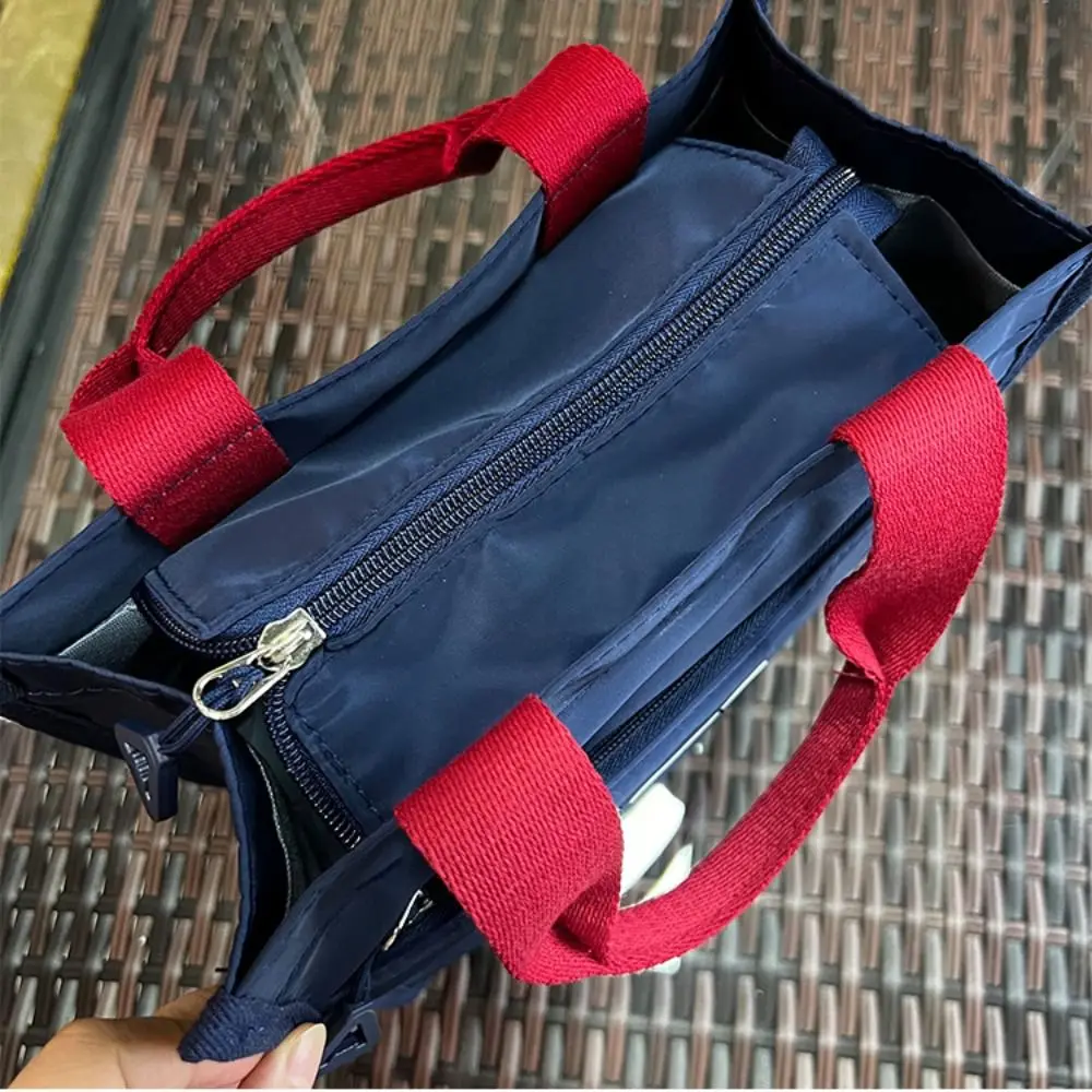 Fashion Cooler Lunch Box Portable Insulated Canvas Lunch Bag Thermal Food Picnic Tote Cooler Bag Lunch Bags For Women kids