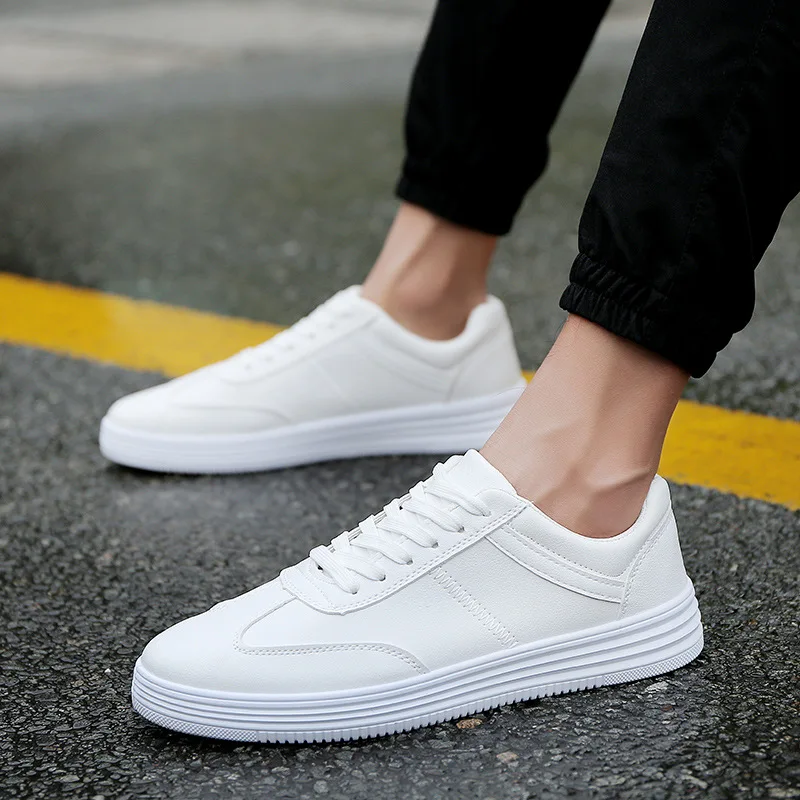 

Men's casual sports shoes Korean version of the trend of all heightens small white shoes men's board shoes fashion shoes