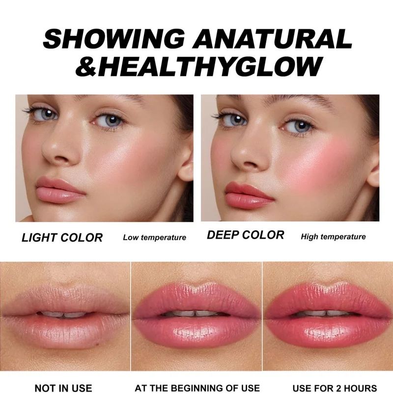 Hydraterende Lipsticks Kleurveranderende Lippenbalsem Lipgloss Water Jelly Tint Stick Voedende Glanzende Volledige Lippen Make-Up