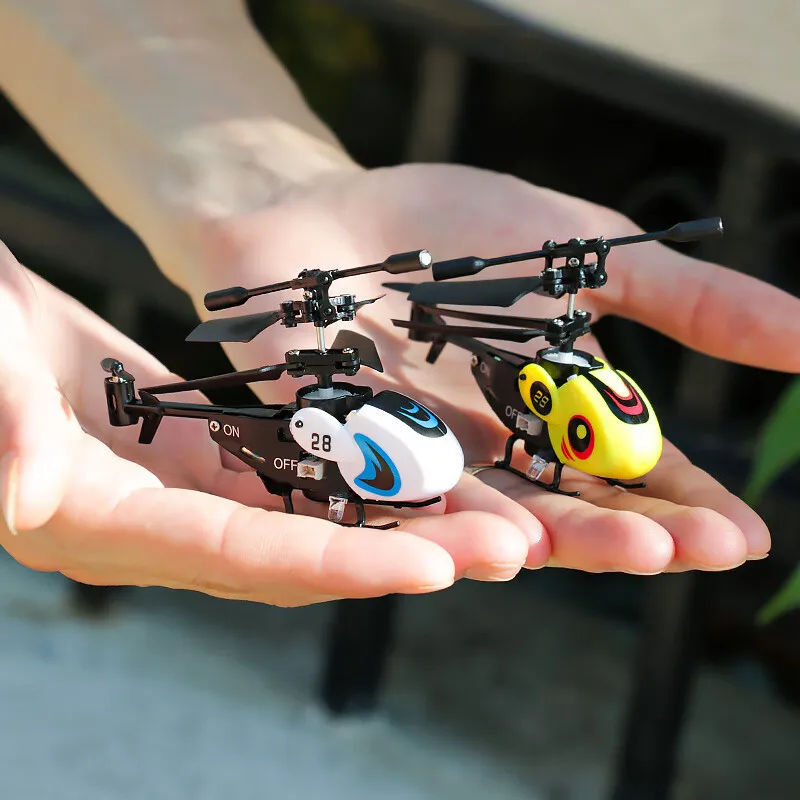 New Mini Rc Helicopter 3 5 Channel Crash Resistant Pocket Size Remote Control Aircraft Flying Model For Indoor Outdoor Hobby