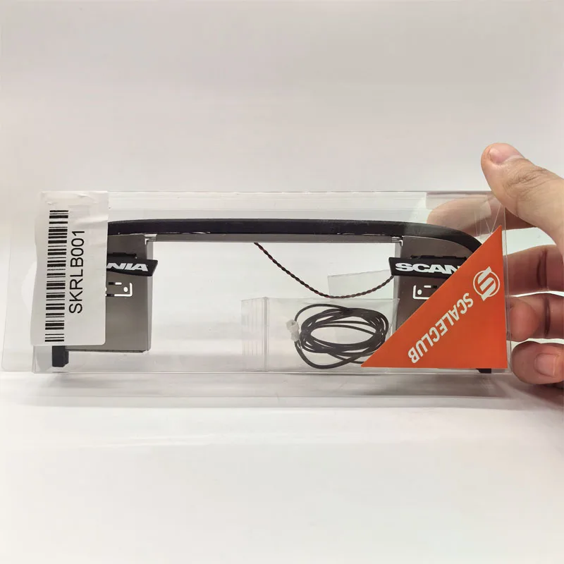 

770S 1/14 RC Toy Truck Low Bumper With LED Decorative Trim Kit For Tamiya 1/14 RC Tractor Truck 770S Series Accessories Parts