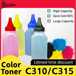 Pó de Toner GraceMate para Impressora, Compatível para FUJI XP, C310, C315, C310DNI, C310DNIM, C315DNI, Cartucho de Toner