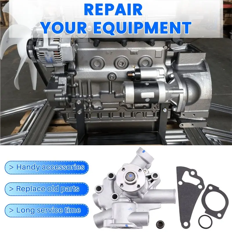 For Yanmar 3TNA72 3TNA72L 3TN72 3TNV72 3TNE74 3TNV72 Engine Water Pump Replacement Part- New Models 119660-42004& 119660-42009