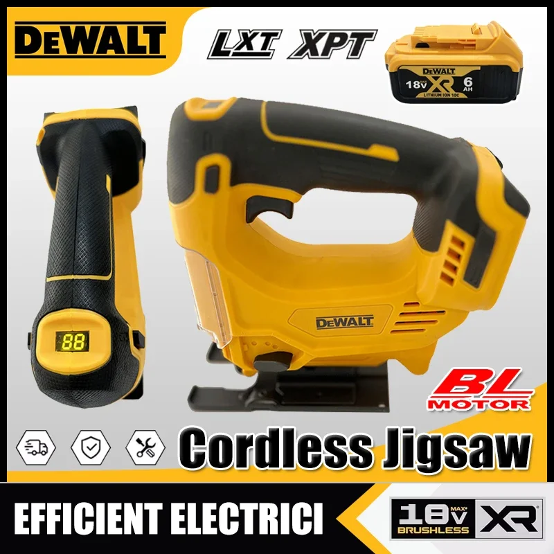 

Электрический лобзик Dewalt, 3000 об/мин, беспроводной, 3 режима, многофункциональный регулируемый инструмент для работы по дереву