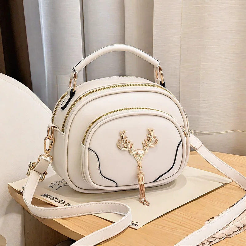 

Women's High-Grade Bag2025Internet Hot New Minority FashioninsAll-Matching Western Style Large Capacity Shoulder Portable Messen