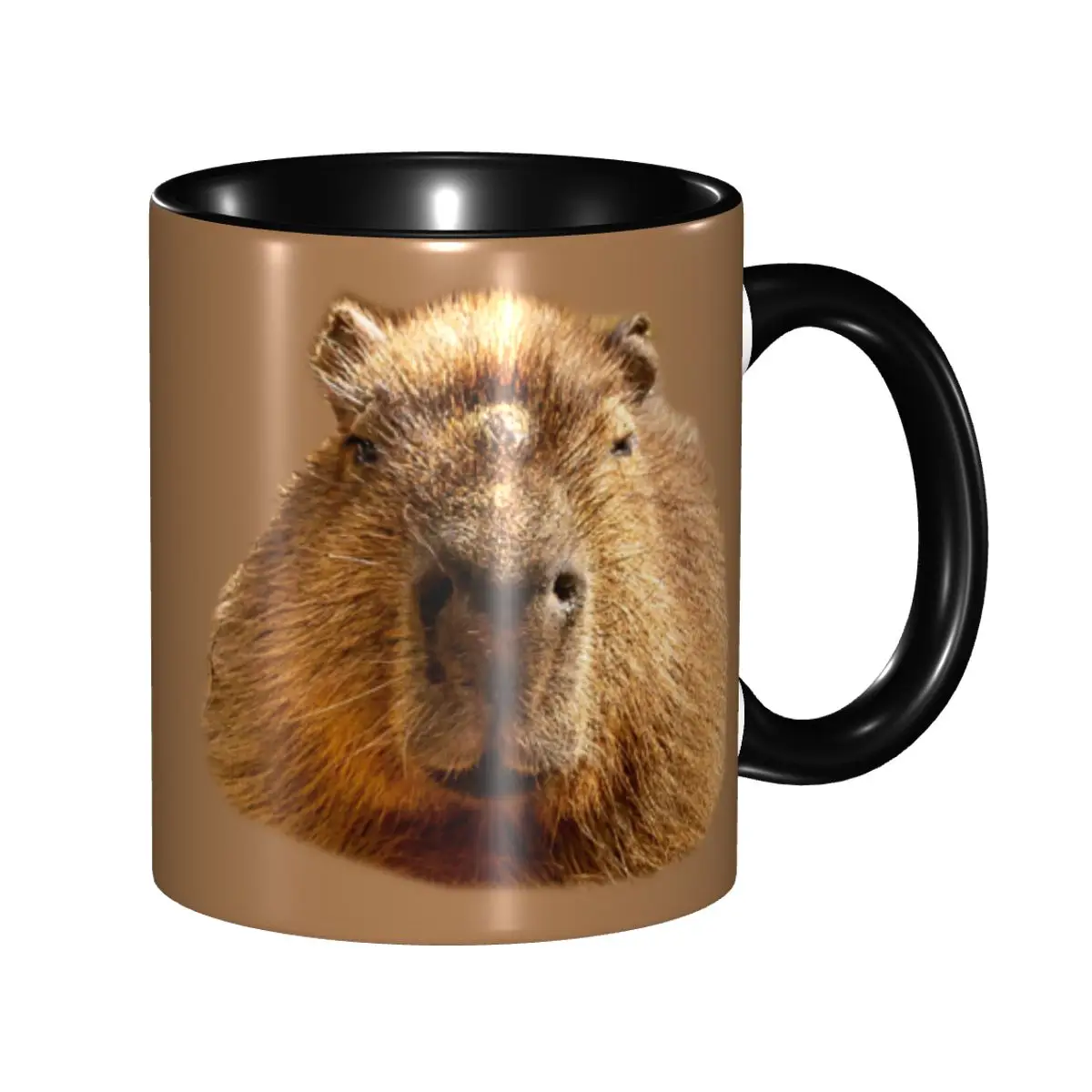 

Personalized Capybara Dozing In The Sunshine Printing Coffee Mug DIY Ceramic Milk Tea Cups