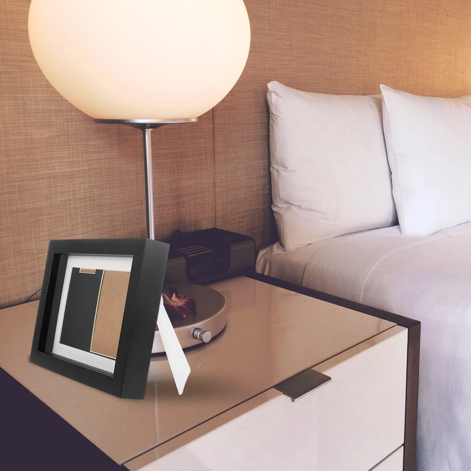 10Pcs Picture Frame Easel Back Support Holders Self Adhesive Trapezoid Stand Stable Photo Display Frame Back Sign Holder Stand