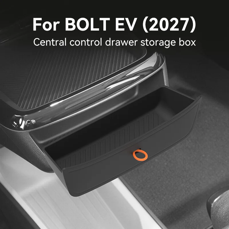Center Console Drawer Storage Box Organizer for 2027 Chevy Bolt EV, Car Interior Accessories
