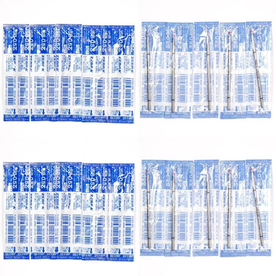 

Zebra 0.5mm Royal Blue Gel Ink Refill RJSB5-RBL for Zebra Multi Function Pen Shabo X Ballpoint Pen 5-Pack Total 5 pcs Japan Imp