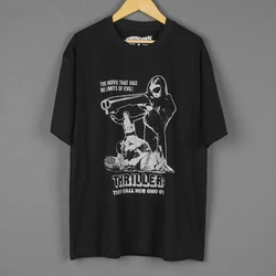 Thriller A Cruel Picture T-Shirt They Call Her One Eye 70S Cult Movie Retro Vintage Clothing Cotton Short Sleeves Men's Shirt