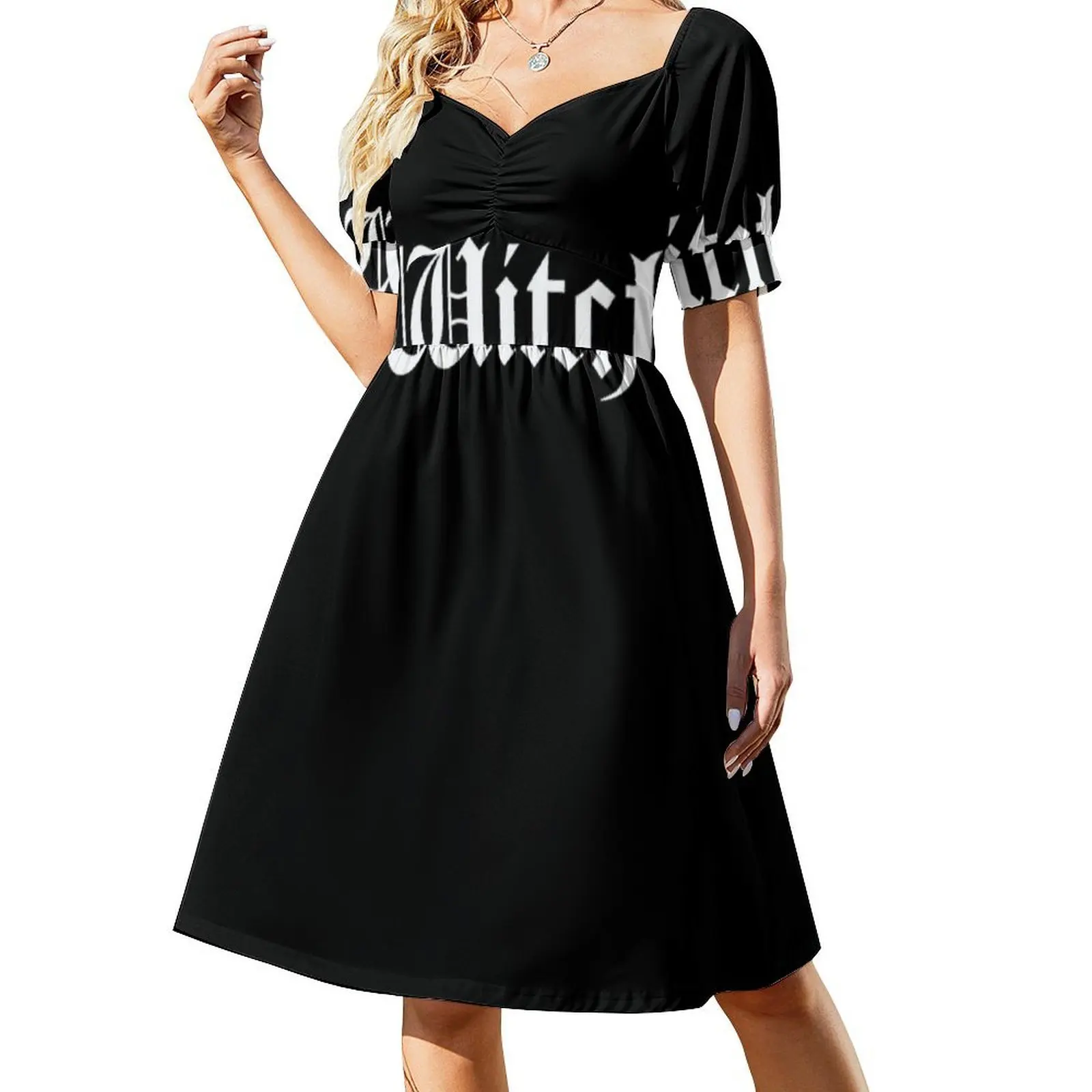 魔女ボヘミアンノースリーブドレスマルチプリントビーチバケーションパーティードレスタロットメジャーアルカナデスハロウィン女性服