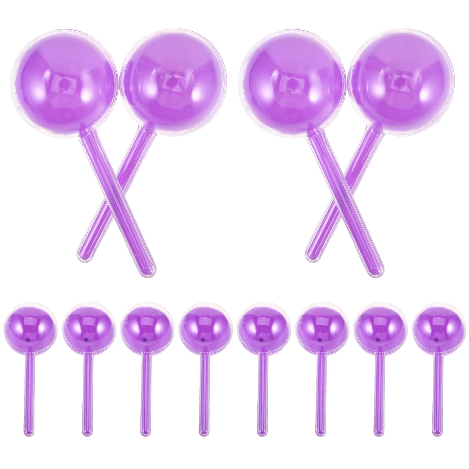 

12Pcs Lollipop Shaped Creative Candy Boxes Sturdy Plastic Case for Wedding Baby Shower Birthday Party Favor Boxes Gift