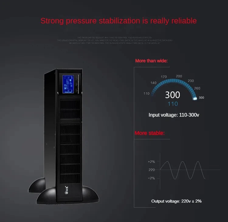 Shanker SR3K UPS uninterruptible power supply Rack mounted 3KVA2400W Built-in battery server Spare 15 minutes