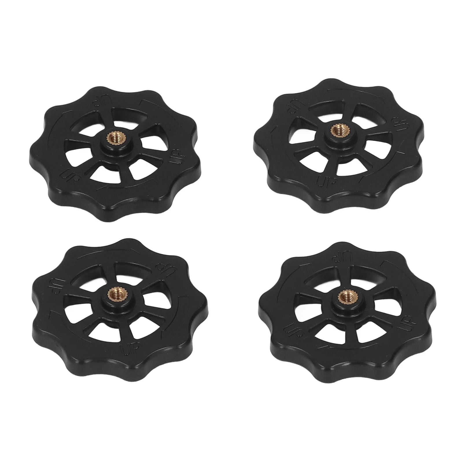 4Pcs 3D Printer Hand Twist Nut 52mm Diameter Hot Bed Leveling Accessory Set Kit for Creality