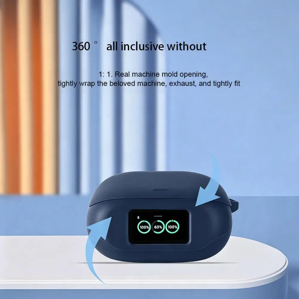 Silikon-Schutzhülle für Anker Soundcore Liberty 5 Pro Stoßfeste Ohrhörer-Abdeckung