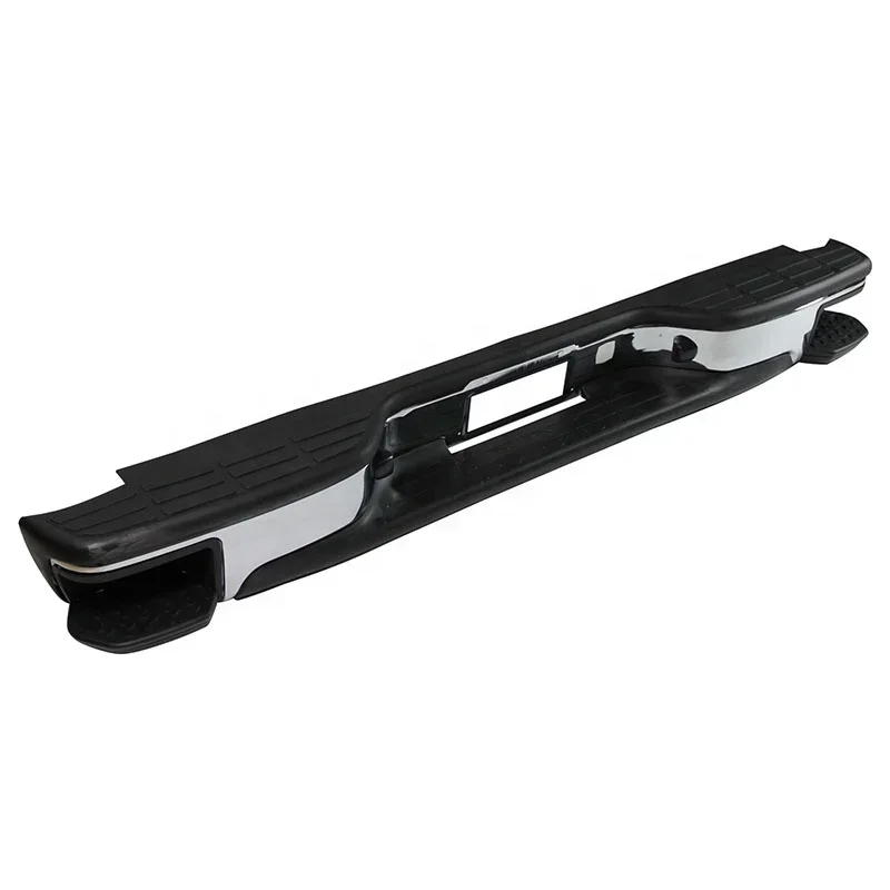 

Factory Hot Selling Rear Bumper For silverado 99-07 with side steps Chrome