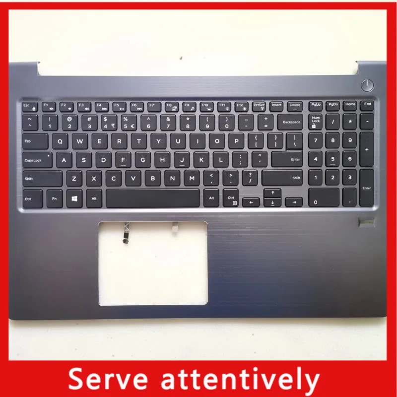 

New laptop keyboard palmrest cover for DELL Vostro 15 5568 V5568 P62F 0FCN57