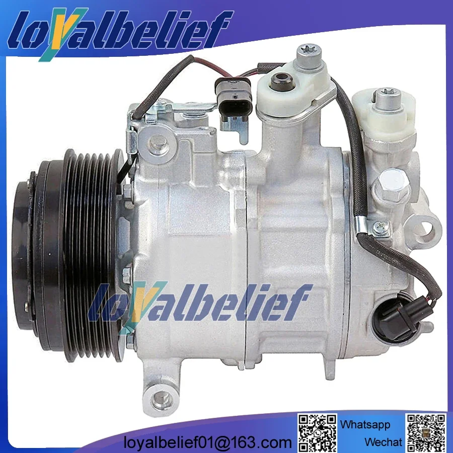 Auto 6SAS14C AC Compressor For Mercedes-Benz C E GLC W213 2013-2019 A0008303902 A0008304002 A0008306700 A0008303002 A0008306700