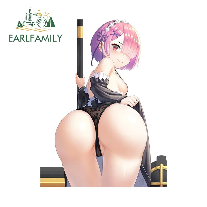 

EARLFAMILY 13 см x 9,8 см для Rem аниме NSFW Автомобильная наклейка Водонепроницаемая мотоциклетная Наклейка Автомобильные аксессуары креативный фургон графика