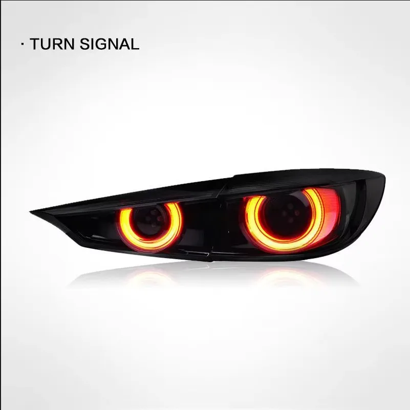 Car  For Mazda 3 Axela 2014-2018 Auto Rear Back Lamps Assembly Upgrade Taillights Flashing Signal Light Tools Accessories
