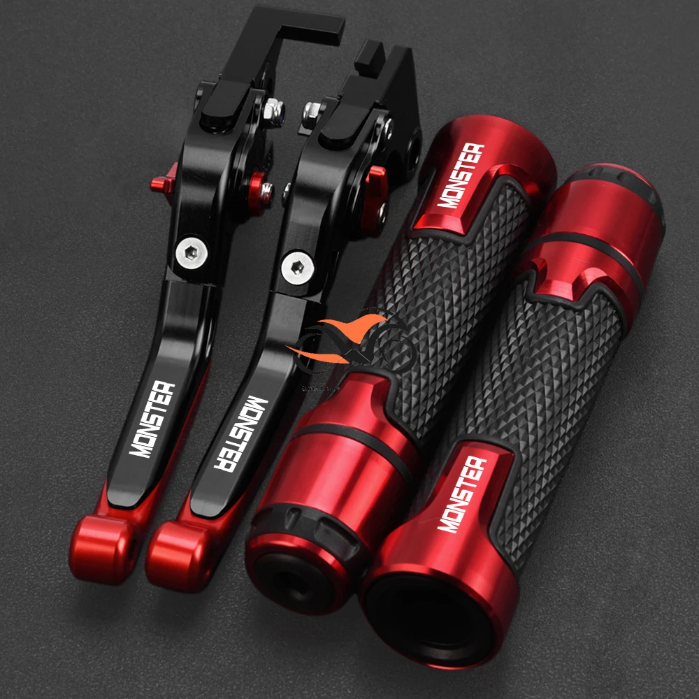

For ducati Monster 695 696 796 400 620 620MTS MONSTER M750 M900 M600 M620 S2R800 Motorcycle Brake Clutch Levers Handlebar grips