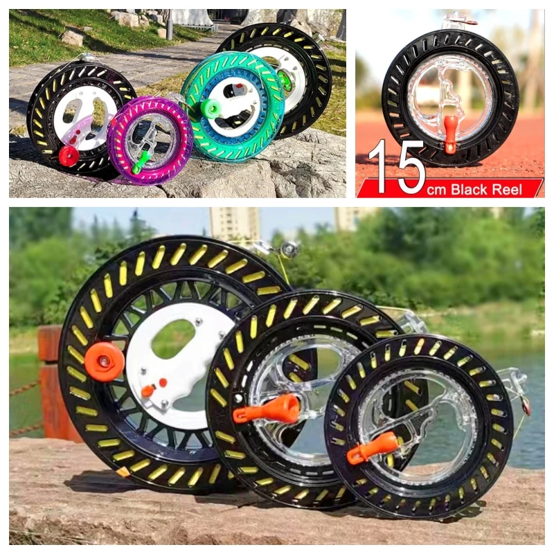 Children kite reel abs kite wheel outdoor game fun toys kite string line Large kite Outdoor toys kitesurf bar koi drachen cometa