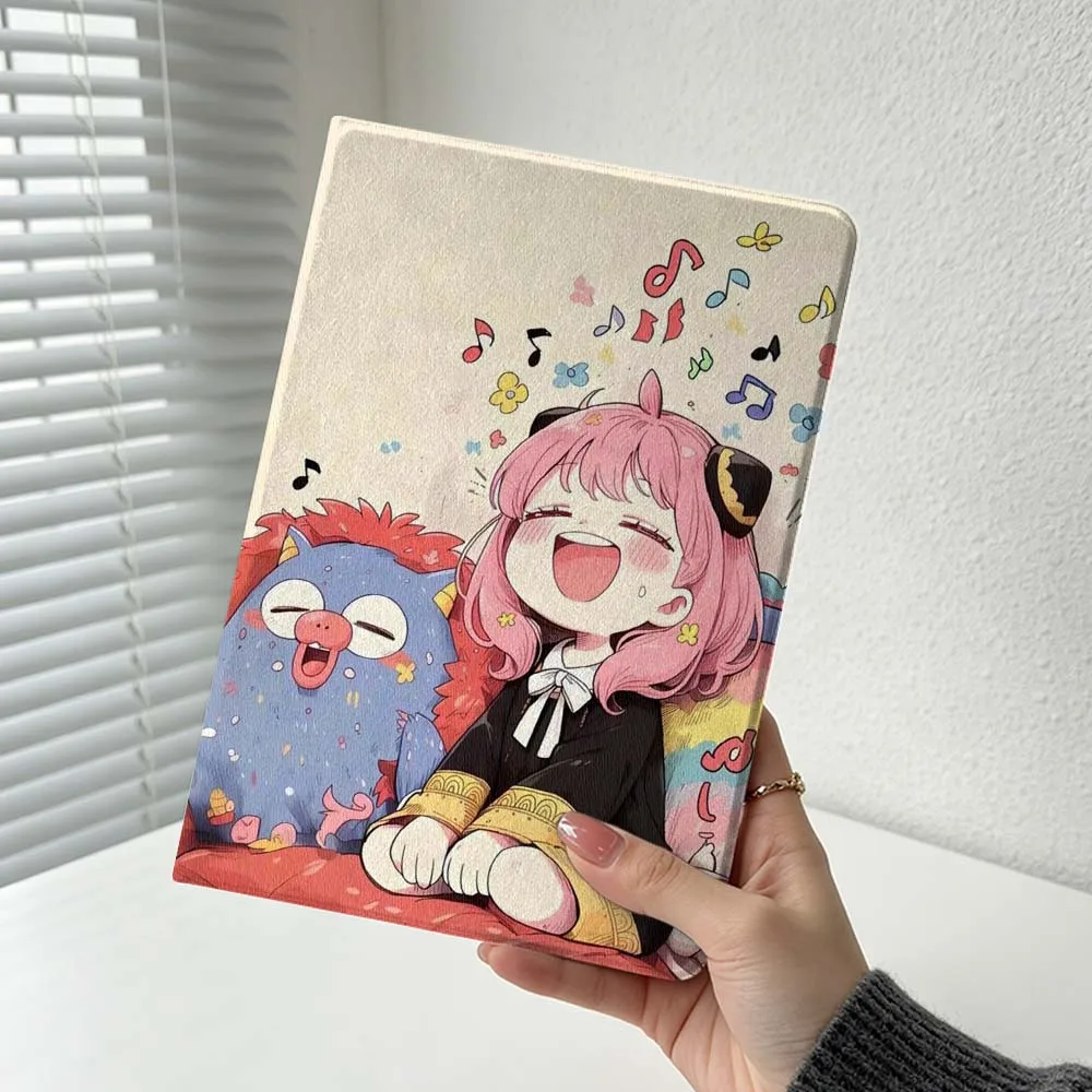 Cute Anime S-SPY x FAMILY Cover For Xiaomi Redmi Mi Pad 8 7 6 5 4 2 SE K Pro Max Ultra Poco Pad Soft Inch Tablet Case