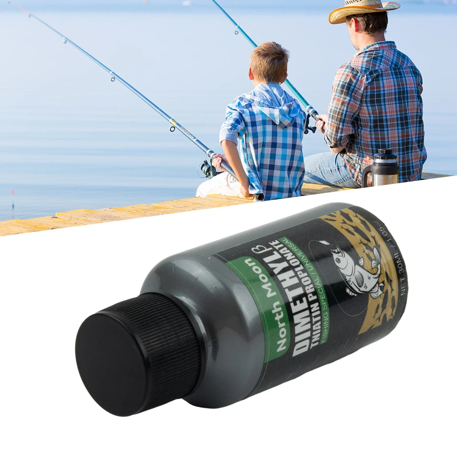 30ml leurre de pêche poisson attirant saveur sportive prédateur instincts appâts poisson noir nourriture leurre outils de pêche